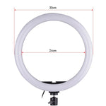 Aro de luz de 14 pulgadas mas tripode de 200 cms