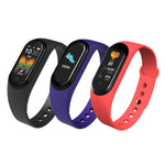 Smartwatch fitness M5, notifica tus mensajes y monitorea tu salud