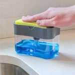 Dispensador de jabón liquido, ideal para usar en la cocina