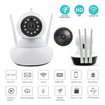 Cámara wifi vigilancia Yoosee tres antena (posee antenas para mayor alcance)