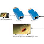 Extensor HDMI vía cable lan