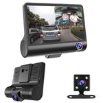 Cámara para vehículo delantera, trasera e interior con visión nocturna HD, 1080