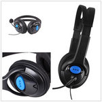 Audífonos tipo Headset con micrófono de conector 3.5 mm para PS4, PC y celulares.