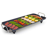 Parrilla eléctrica antiadherente sin humo.
