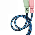 Adaptador de audio y micrófono con conector 3.5