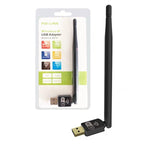 Adaptador USB Wifi con antena para mayor alcance