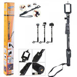 Selfie Stick Yunteng - 1288, se convierte en tripode con control bluetooth