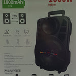 Bocina de 8 pulgada GLH-803, incluye micrófono