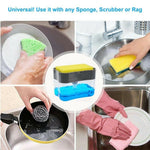 Dispensador de jabón liquido, ideal para usar en la cocina