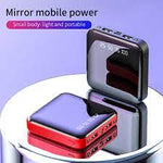 Power bank cargador portatil de 10000 mAh, incluye cables de carga