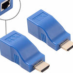 Extensor HDMI vía cable lan
