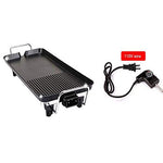 Parrilla eléctrica antiadherente sin humo.