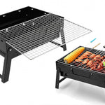 Parrilla Barbacoa, BBQ Portátil 3-5 Personas para Acampar, Picnic al Aire Libre, Terraza y Jardín.