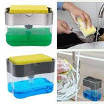 Dispensador de jabón liquido, ideal para usar en la cocina