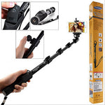 Selfie Stick Yunteng - 1288, se convierte en tripode con control bluetooth