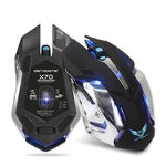 Mouse gaminng X70, 2.4 GHz inalámbrico recargable