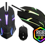 Mouse Gamer X3 USB Luz Led Multicolor