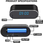 Cámara wifi tipo reloj recargable