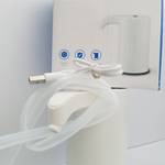 Dispensador de agua recargable, extrae agua del botellón de manera automática sin necesidad de hacer fuerza