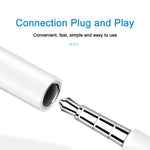 Adaptador de audifonos con conector tipo C