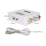 Convertidor adaptador HDMI a RCA (audio y video)