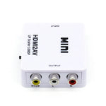 Convertidor adaptador HDMI a RCA (audio y video)