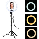 Aro de luz de 8 pulgadas con tripode de 200 cms