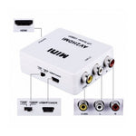 Adaptador convertidor de AV a HDMI