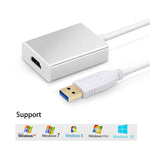 Adaptador USB a HDMI 3.0 (Proyecta pantalla HDMI a traves del puerto USB)
