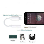 Adaptador de audio para iPhone 7/8/X/11 (todas las versiones).