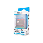 Adaptador para radio via FM con función bluetooth, USB, micro SD y AUX