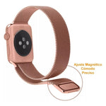 Correa de metal milanesa para Apple Watch band