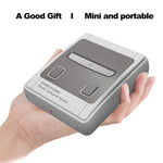 Mini consola retro tipo sega con 557 juegos incluidos con controles inalambricos
