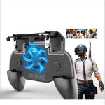 Gamepad con fan cooler y gatillos L1 R1 ideal para jugar PUBG Free Fire y Fortnite