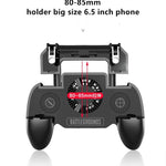 Gamepad con fan cooler y gatillos L1 R1 ideal para jugar PUBG Free Fire y Fortnite