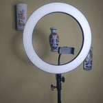 Aro de luz de 16 pulgadas con tripode de 200 cms