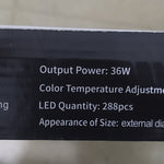 Aro de luz de 16 pulgadas con tripode de 200 cms