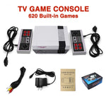 Mini consola con 620 juegos retros