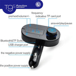 Adaptador para radio via FM con función bluetooth, USB, micro SD y AUX - T9S