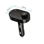 Adaptador para radio via FM con función bluetooth, USB, micro SD y AUX - T9S