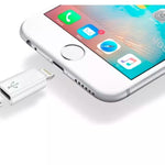 Adaptador de micro USB V8 a conector lightning iPhone
