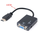 Adaptador convertidor HDMI macho a VGA