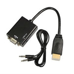 Adaptador convertidor HDMI macho a VGA