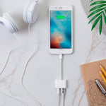 Adaptador de audio y carga para iphone 7, 7 plus, 8, 8 plus, X, XR, XS MAX