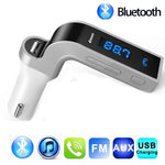 Adaptador para radio via FM con función bluetooth, USB, micro SD y AUX - CAR G7