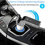 Adaptador para radio via FM con función bluetooth, USB, micro SD y AUX - CAR G7