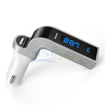 Adaptador para radio via FM con función bluetooth, USB, micro SD y AUX - CAR G7