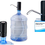 Dispensador de agua recargable, extrae agua del botellon de manera automática