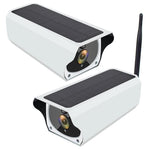Camara solar 1080p wifi con bateria recargable