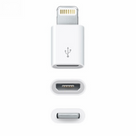 Adaptador de micro USB V8 a conector lightning iPhone